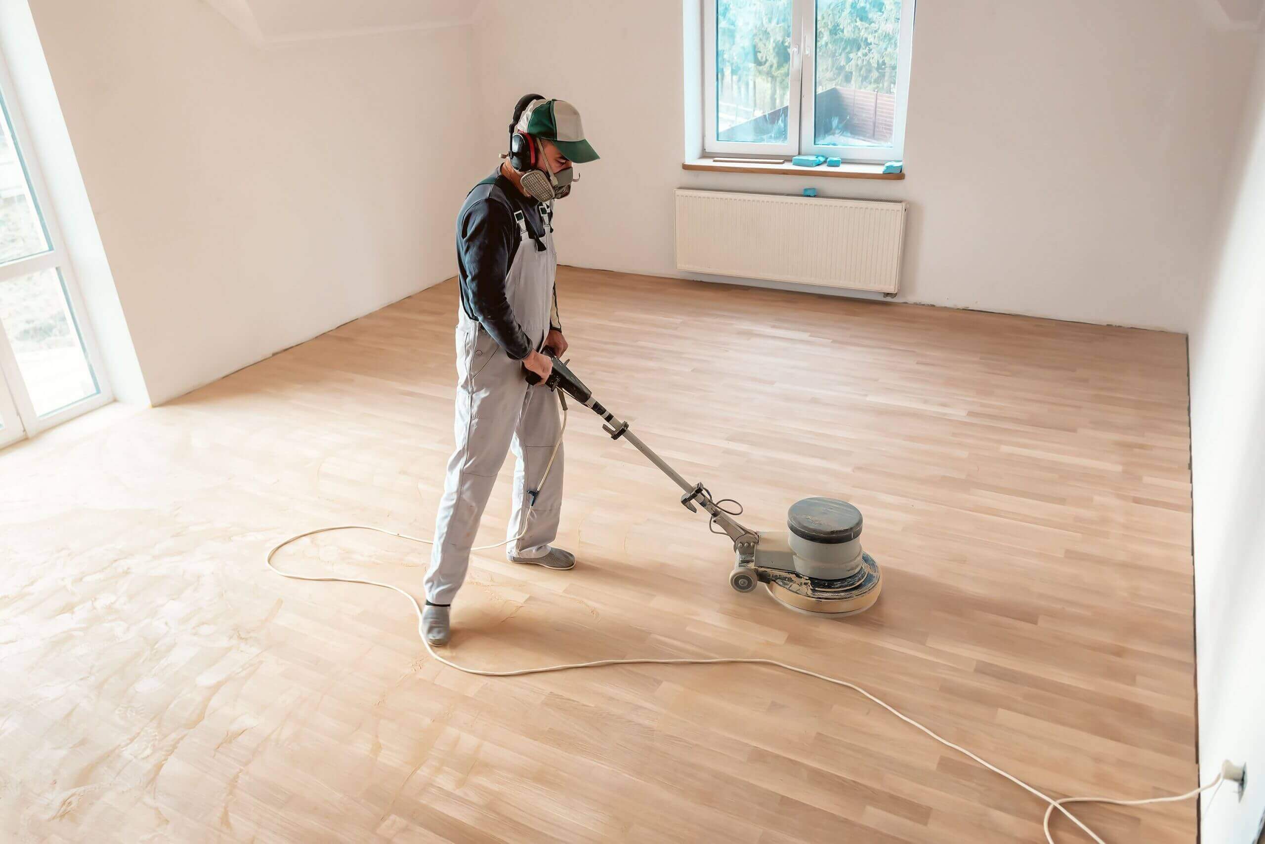 What Products Are Used When Sanding & Polishing Timber Floors