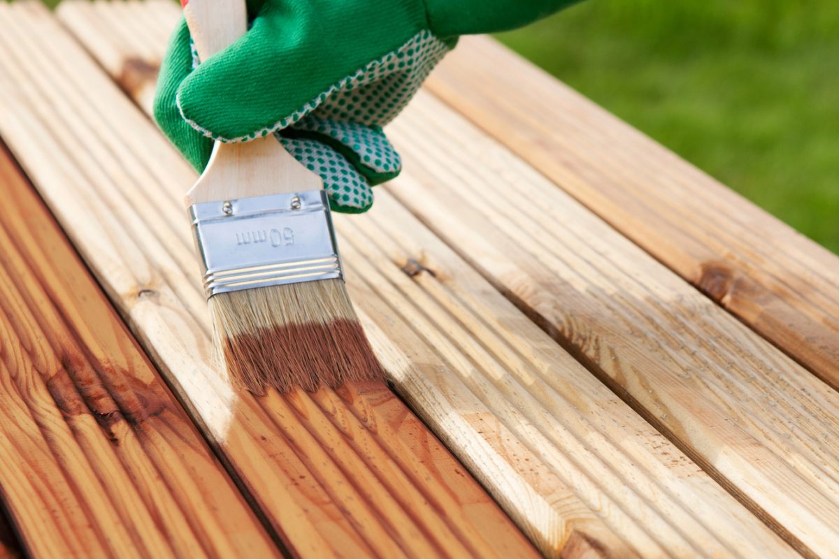 stained-timber Staining timber